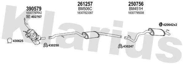 Изпускателна система KLARIUS             