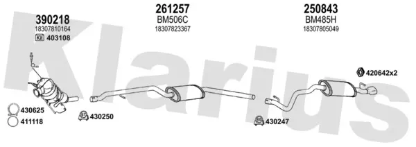 Изпускателна система KLARIUS             