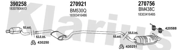 Изпускателна система KLARIUS             