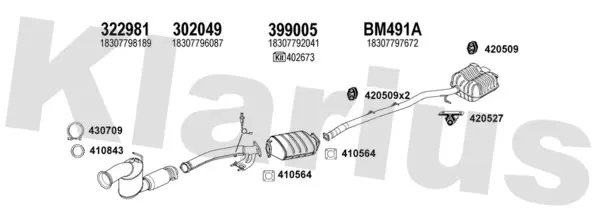 Изпускателна система KLARIUS             