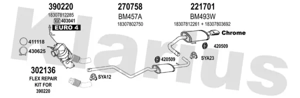 Изпускателна система KLARIUS             