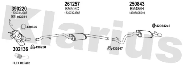 Изпускателна система KLARIUS             