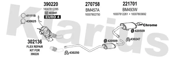 Изпускателна система KLARIUS             