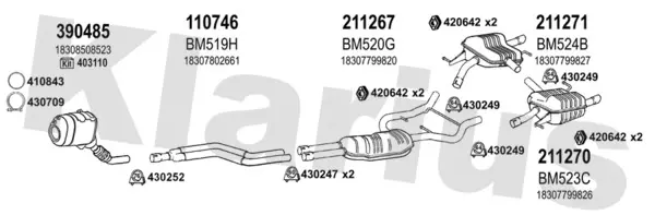 Изпускателна система KLARIUS             