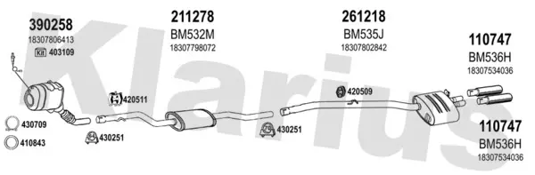 Изпускателна система KLARIUS             