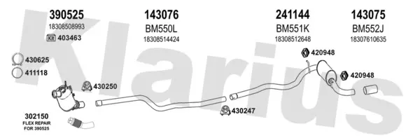 Изпускателна система KLARIUS             