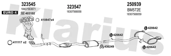 Изпускателна система KLARIUS             