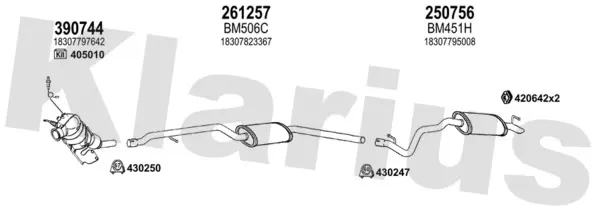 Изпускателна система KLARIUS             