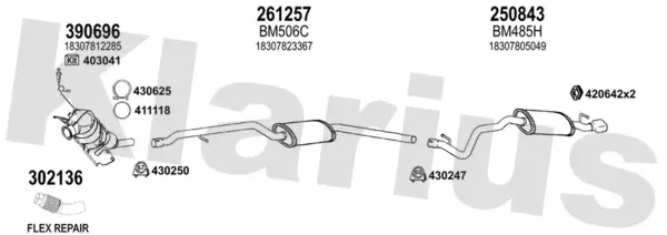 Изпускателна система KLARIUS             