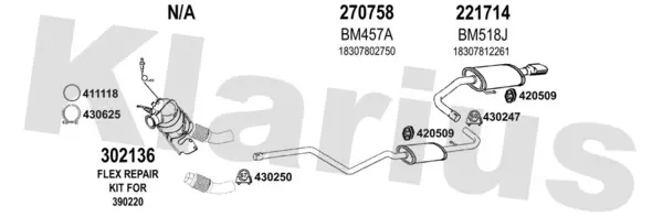 Изпускателна система KLARIUS             