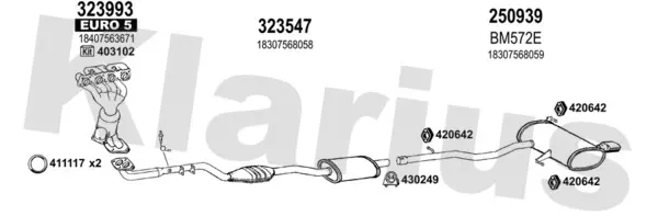 Изпускателна система KLARIUS             