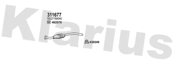 Изпускателна система KLARIUS             