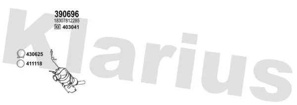 Изпускателна система KLARIUS             