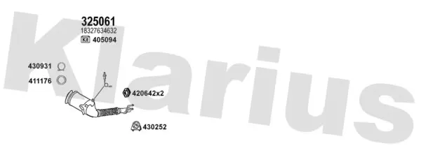 Изпускателна система KLARIUS             