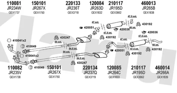 Изпускателна система KLARIUS             