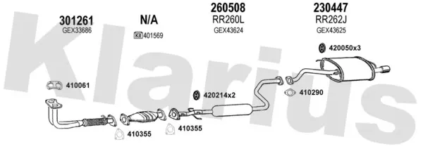 Изпускателна система KLARIUS             