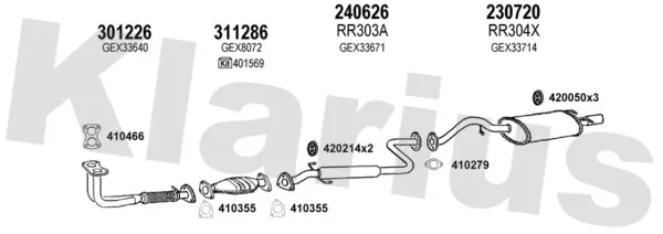 Изпускателна система KLARIUS             