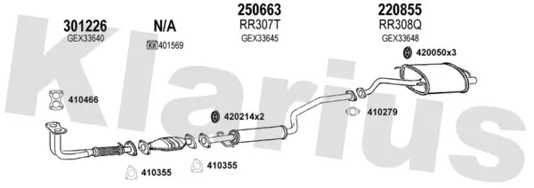 Изпускателна система KLARIUS             