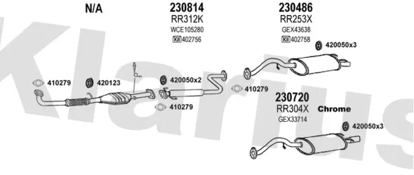 Изпускателна система KLARIUS             