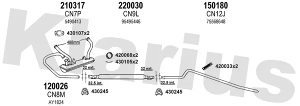 Изпускателна система KLARIUS             