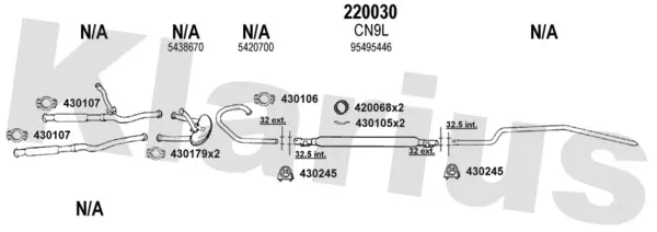 Изпускателна система KLARIUS             