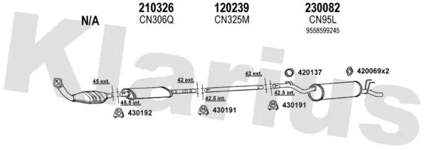 Изпускателна система KLARIUS             