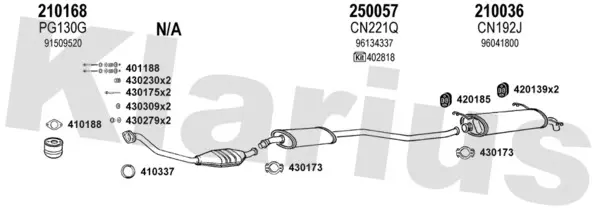 Изпускателна система KLARIUS             