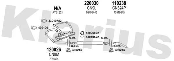 Изпускателна система KLARIUS             