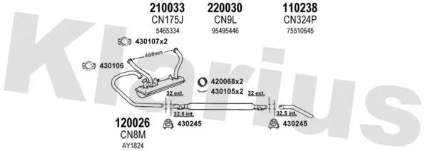Изпускателна система KLARIUS             