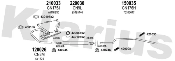 Изпускателна система KLARIUS             
