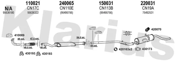 Изпускателна система KLARIUS             