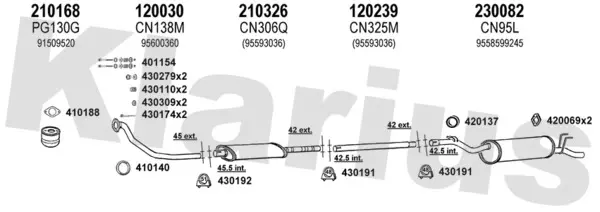 Изпускателна система KLARIUS             