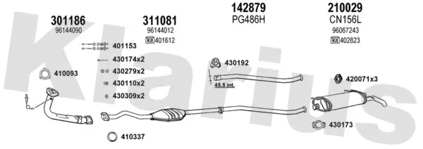Изпускателна система KLARIUS             