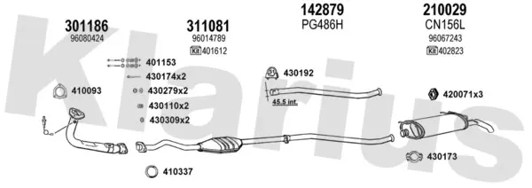Изпускателна система KLARIUS             
