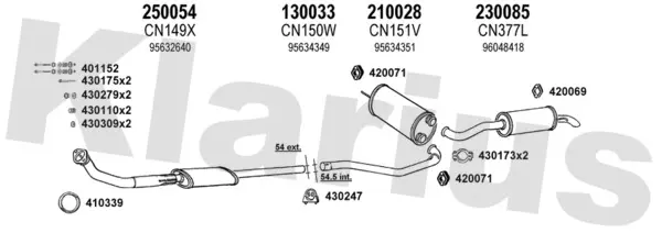 Изпускателна система KLARIUS             