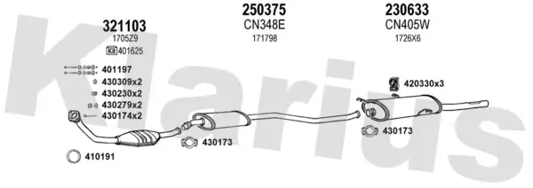 Изпускателна система KLARIUS             