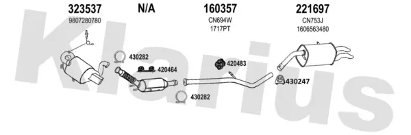 Изпускателна система KLARIUS             