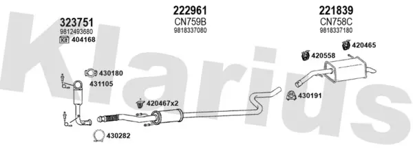 Изпускателна система KLARIUS             