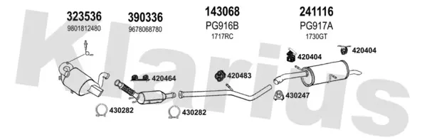 Изпускателна система KLARIUS             