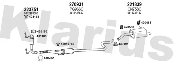 Изпускателна система KLARIUS             