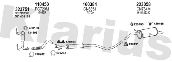 Изпускателна система KLARIUS             