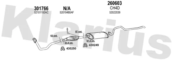 Изпускателна система KLARIUS             