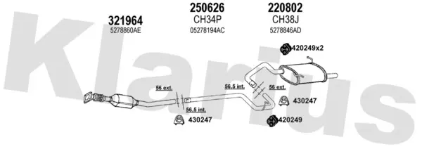 Изпускателна система KLARIUS             