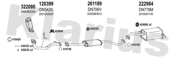 Изпускателна система KLARIUS             