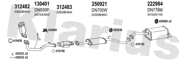 Изпускателна система KLARIUS             
