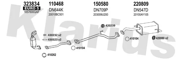 Изпускателна система KLARIUS             