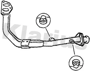 изпускателна тръба KLARIUS             