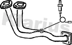 изпускателна тръба KLARIUS             
