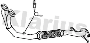 изпускателна тръба KLARIUS             