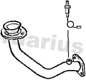изпускателна тръба KLARIUS             